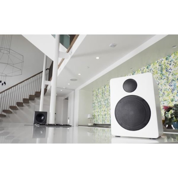 Wavemaster Cube Neo PC-högtalare - Bluetooth 2.1 - 50 W - Vit