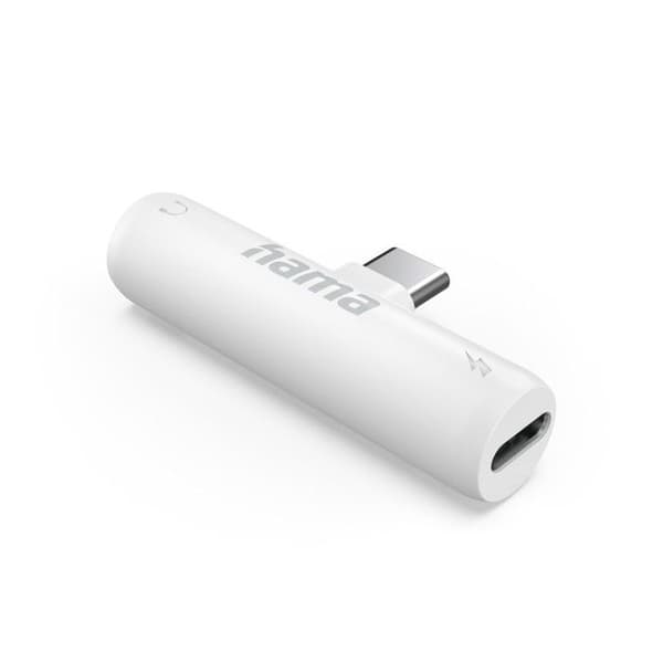 Ljudadapter, USB-C - 3,5 mm kvinnlig jack, USB-C PD med laddningsfunktion