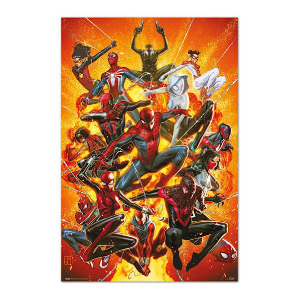 Grupo Erik - Affisch Marvel Spider-Man - spider-geddon 1 - Heminredning, Väggdekoration, Dekorativ affisch