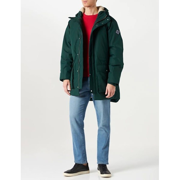 Gant Parka - 7006161 - D2 Vardagsparka Herr Tartan grön XS
