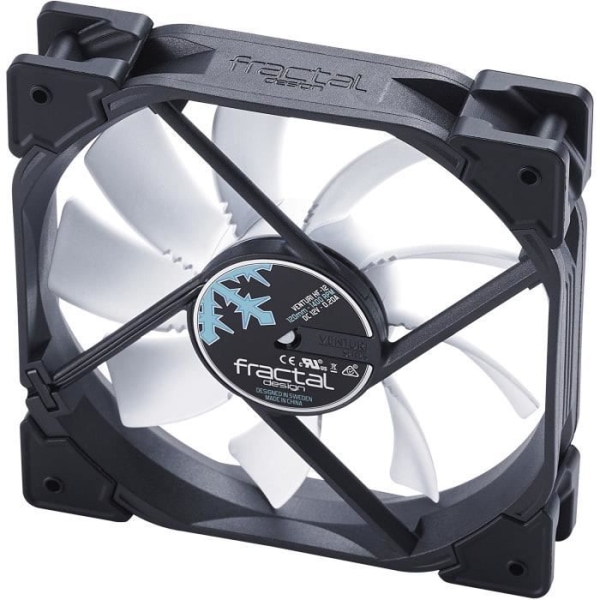 FRAKTISK DESIGN PC Fan Venturi HF-12 Vit - 120mm