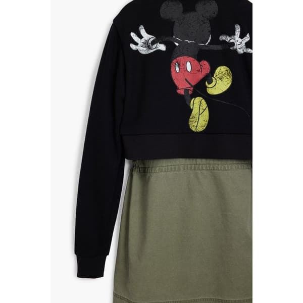 Damjacka Desigual Mouse - khaki caqui M