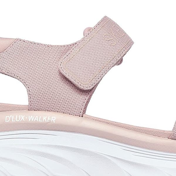 Sandaler - SKECHERS - D'Lux Walker New Block - Rosa - Textil - Spetsar Ros 39