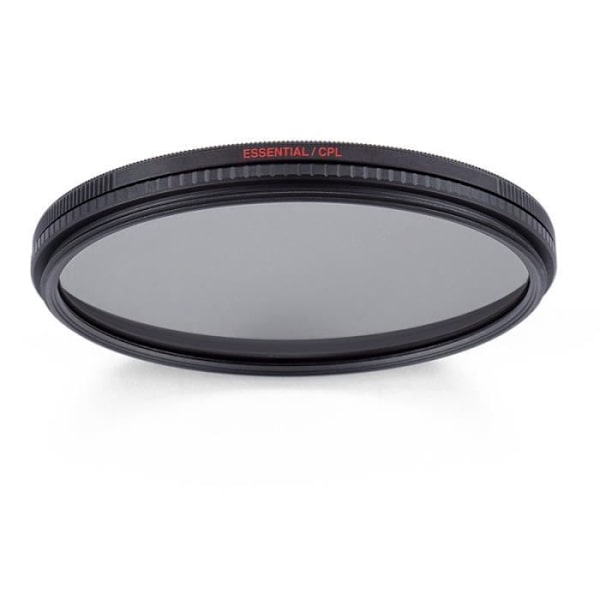 Cirkulärt Polarisationsfilter - MANFROTTO - Essential - 77mm - Vattentät - Rep-resistant