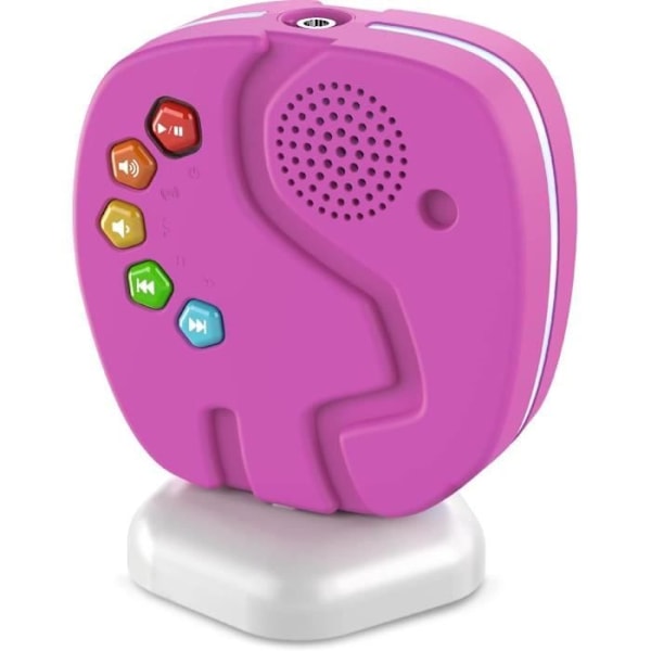 Ljudspelare - TechniSat - TECHNIFANT - Bluetooth - Nattlampa - 2 GB Rosa