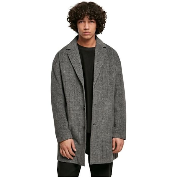 Kappa - Urban Classics - Klassisk Herringbone - Mörkgrå - 100% Polyester - Regular fit mörkgrå jag