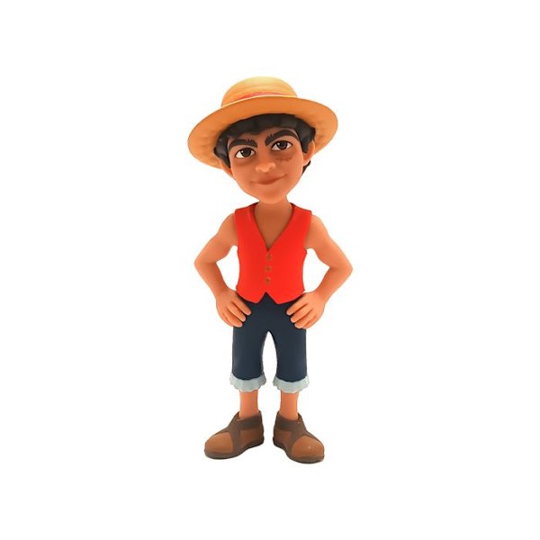 Figurin - Minix - One Piece - Monkey D Luffy Flerfärgad