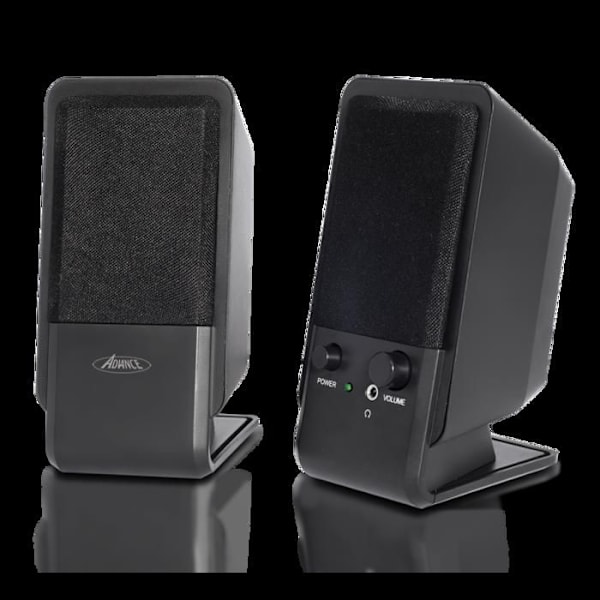 ADVANCE SP-U800B högtalare - 2 W - PC - Svart