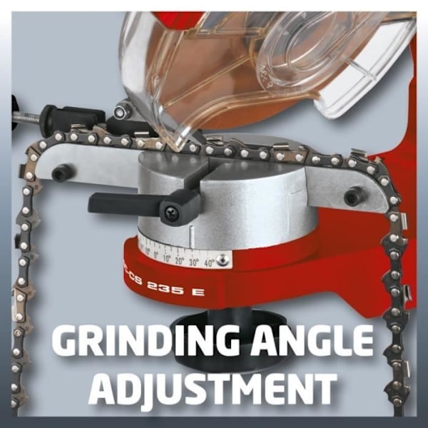 EINHELL GC-CS 235 E 235 W Elektrisk motorsågskedjeslipare - Röd Röd