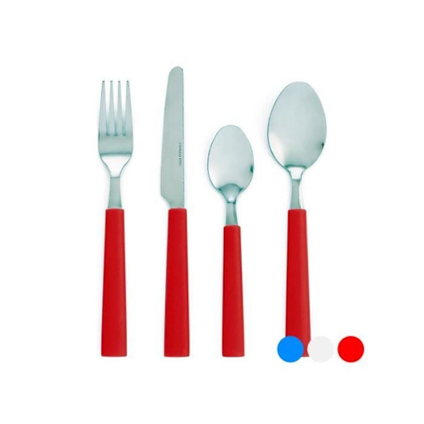 Bestickset - Quid Habitat - 24 st - Rostfritt stål - Tål maskindisk