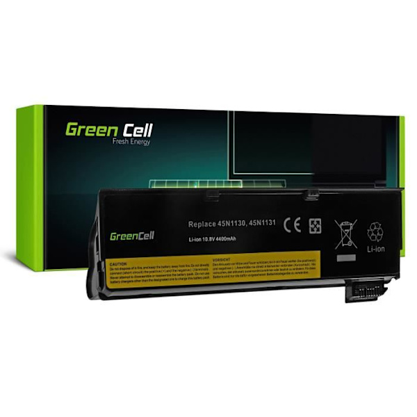 Green Cell® Extended Series 45N1128 Batteri för Lenovo ThinkPad T440 T440s T450 T450s X240 X240s Bärbar PC 4400mAh