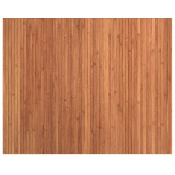 vidaXL Rektangulär matta brun 80x100 cm bambu 376770 brun