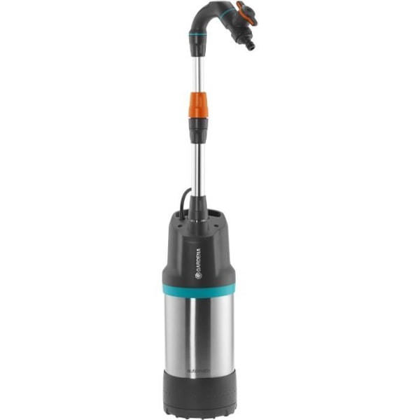 Pump för regnvattenuppsamlare 4700/2 rostfritt stål auto - GARDENA - Flöde 4700l/h - Tryck 2,5 bar