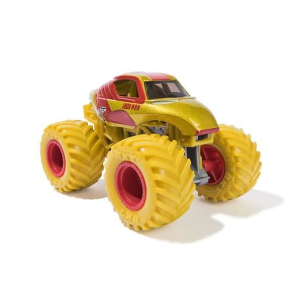 SPIN MASTERPACK MED 5 MARVEL DIE-CAST-FORDON 1:64 Monster Jam