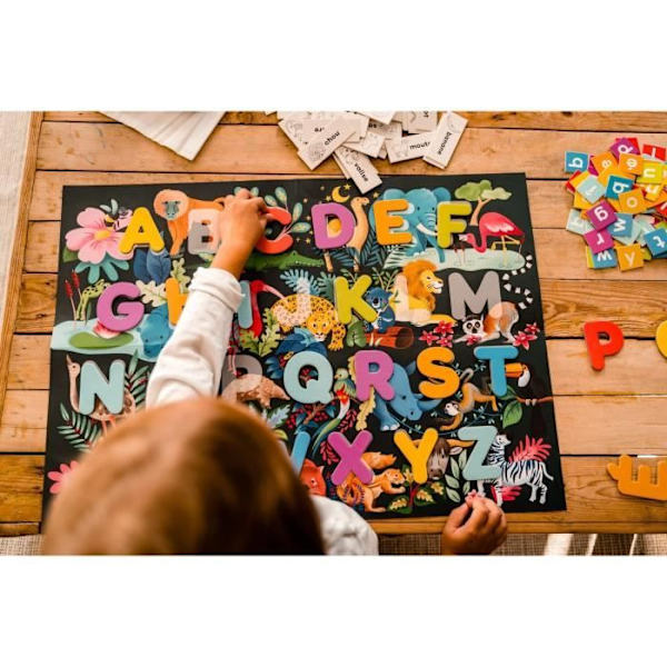 Lära läsa box för barn - Nathan - Rhythm of the child Jag lär mig att läsa - Positiv Education - Från 3 år Flerfärgad