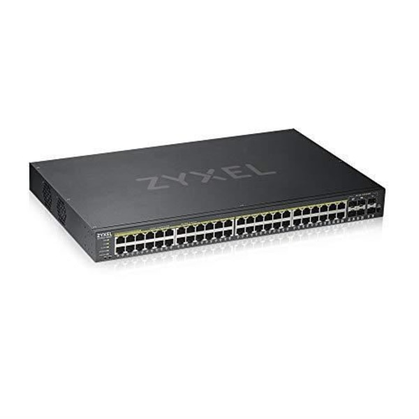 ZYXEL GS1920-48HPV2 48-portars Hanterbar Ethernet-switch - 4 lager stöds - Modulär - Twisted Pair, Fiberoptisk
