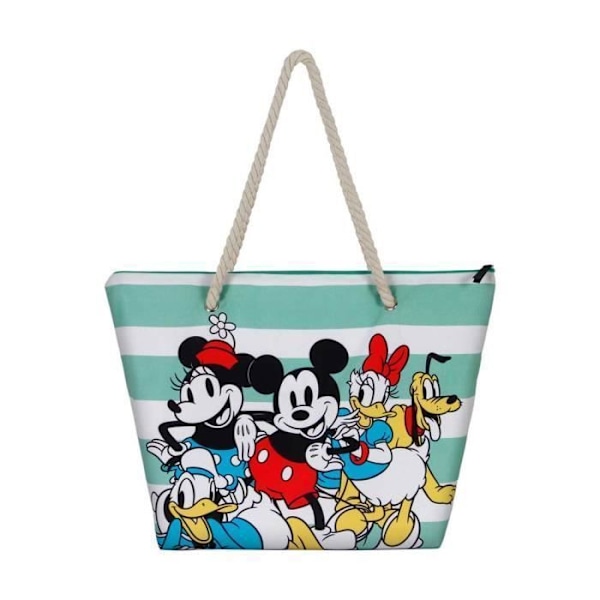 Sun Beach Bag - Disney Mickey Mouse Together - Blå - One Size Blå