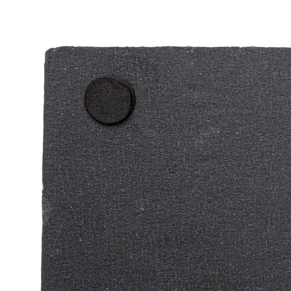 Set med 6 Platta Tallrikar "Ardoise II" 30cm Grå Grå
