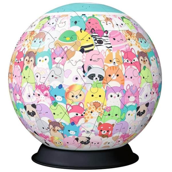 Puzzle 3D Boll 72 bitar: Squishmallows