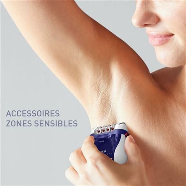 Trådad epilator Calor EP5624C0 Silence Soft Vision Blå Vit Röd