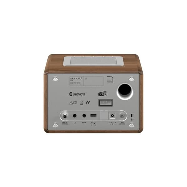 Chaine HiFi Sonoro Elite Valnöt Silver Nötter av silver