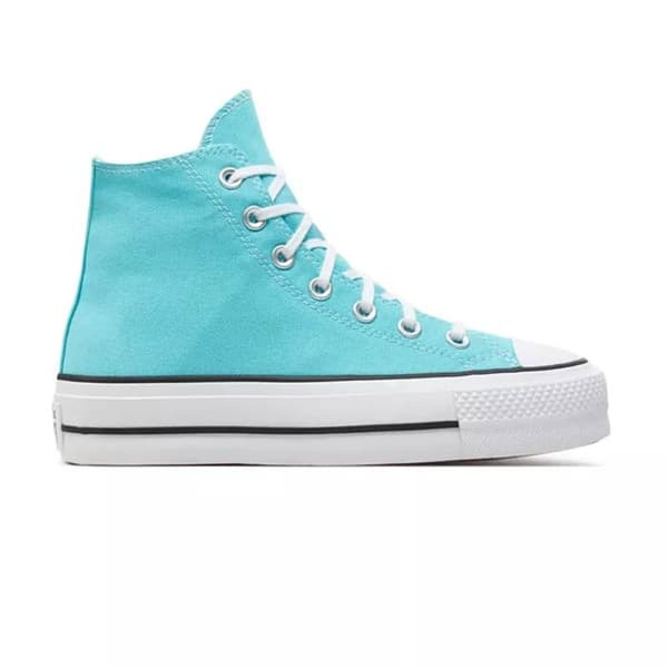 Kvinna Converse Plattform CANVAS HI Blå 40