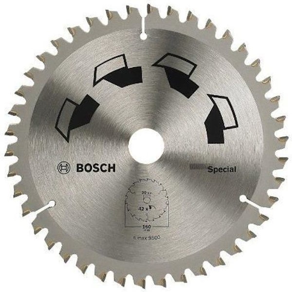 Bosch 2609256887 Cirkelsågblad Special 160 mm