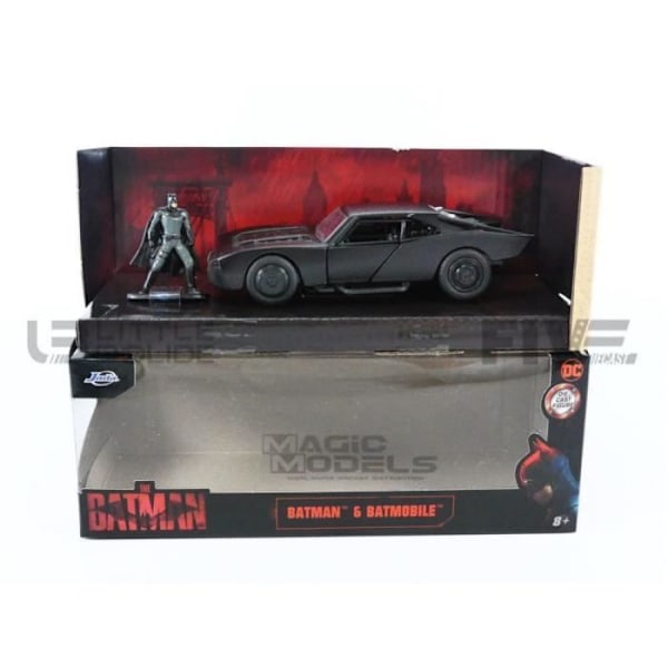 Samlarbil i miniatyr - JADA TOYS 1/32 - BATMOBILE Batmobile - The Batman 2022 - Svart - 32042BK Svart