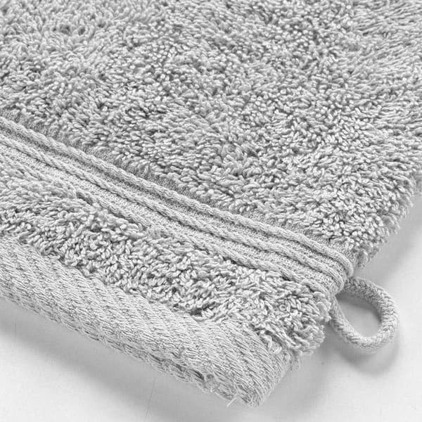 Set med 2 handdukar "Tendresse" 15x21cm Gråpärl Pärlgrå