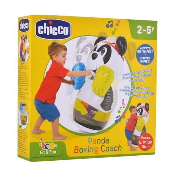 CHICCO - Min Panda-tränare Svartvitt