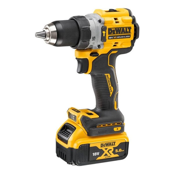 DEWALT XR 18V 5Ah Li-Ion hammarborr/skruvdragare - DCD805P2T-QW