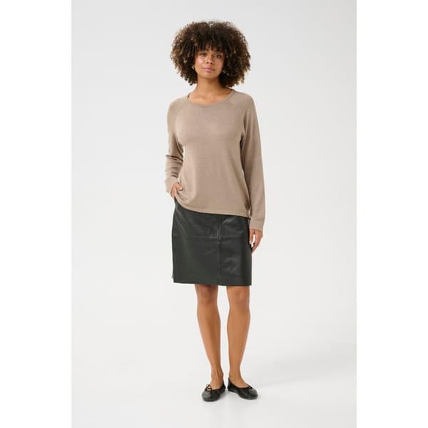 Pullover dam CULTURE Annemarie Solid dune melange XL