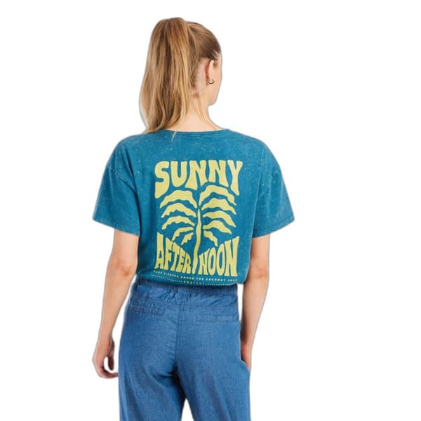T-shirt dam Protest Alpha surfing blå S