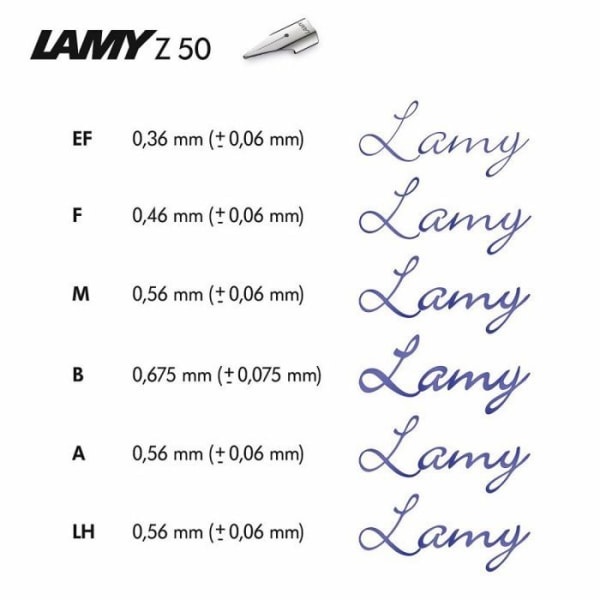 Penna - pennsats - Lamy refill - 1237262