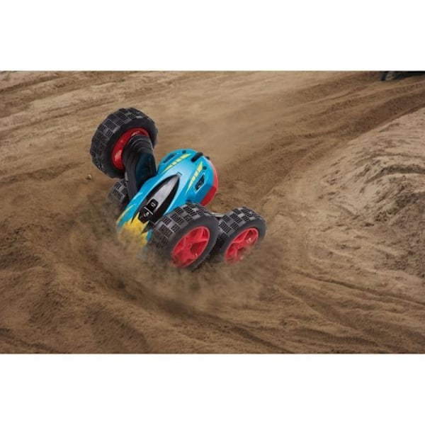 Radiostyrd bil - Xtrem Raiders - Tornado Max - Röd och blå - 360° - Blande - Från 8 år och uppåt röd och blå