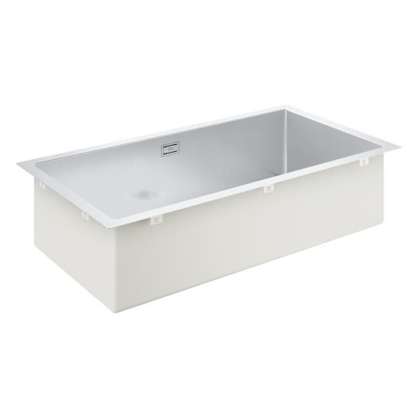 GROHE Rostfri diskho K700 31580SD1 - Inbyggd - 1 skål - utan avlopp - 86,4x46,4 cm - Rostfritt stål Grå