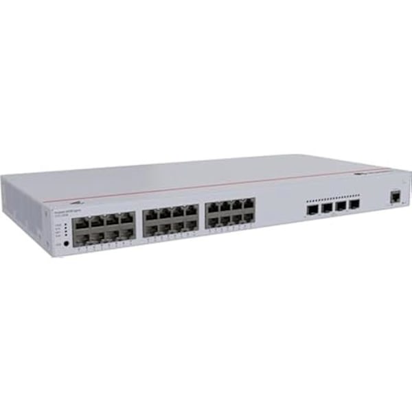 Switch - HUAWEI - S310-24P4X - Layer 3 - 24 Gigabit Ethernet-portar - PoE+ - 4 10 Gigabit SFP+-portar Grå