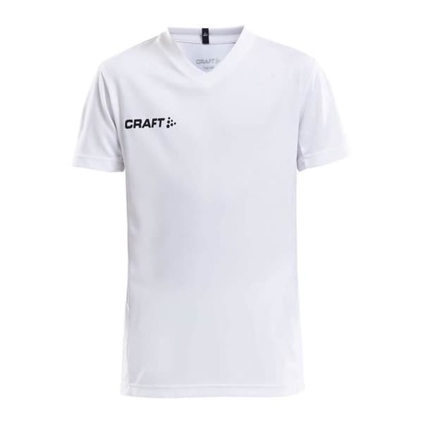 T-shirt junior Craft Solid vit - kortärmad pojke Vit 12 år