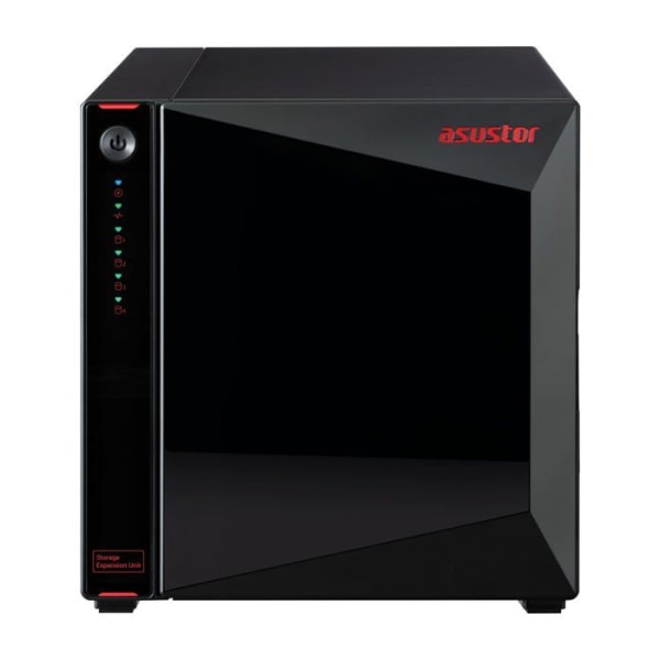 Asustor - AS5004U - Xpanstor 4, 4-fack expansionsenhet med USB 3.2 Gen 2 Typ C för NAS (disklös)