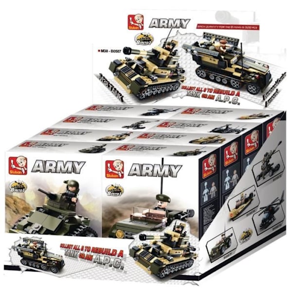 Sluban Sluban M38-B0587 Army 8-i-1-skärm