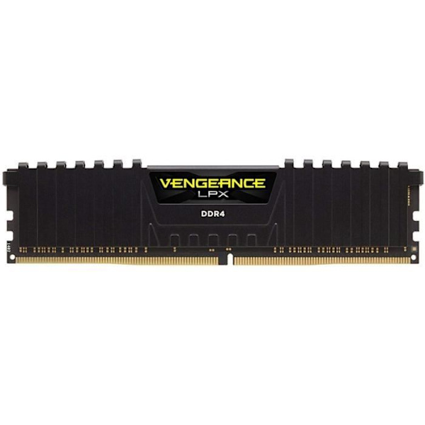 RAM-minne - CORSAIR - Vengeance LPX DDR4 - 16GB 1x16GB DIMM - 2400 MHz - 1,20V - Svart (CMK16GX4M1A2400C)