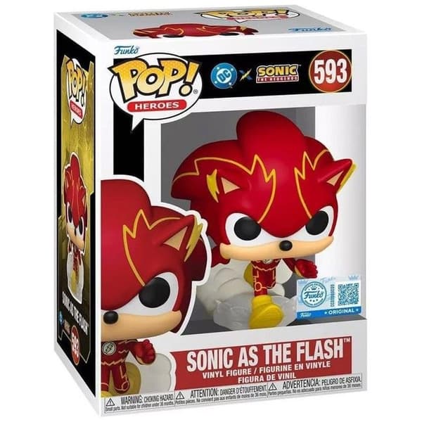 Figurine Funko Pop! N°593 | Jla & Sonic | Sonic Flash