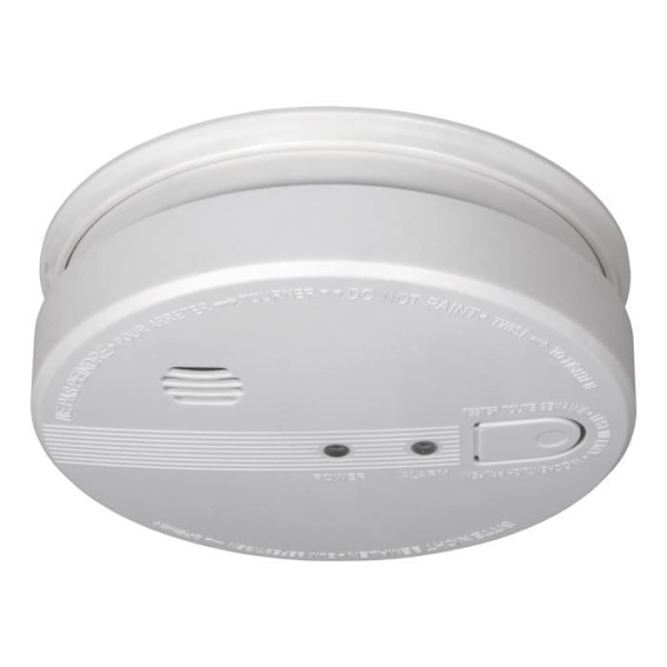 ELRO FS1105P rökdetektor - 230V - 5 års reservbatteri - EN14604 standard Vit