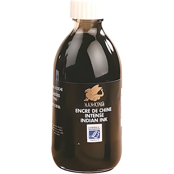 Nan-King svart indiskt bläck 250ml Lefranc & B...