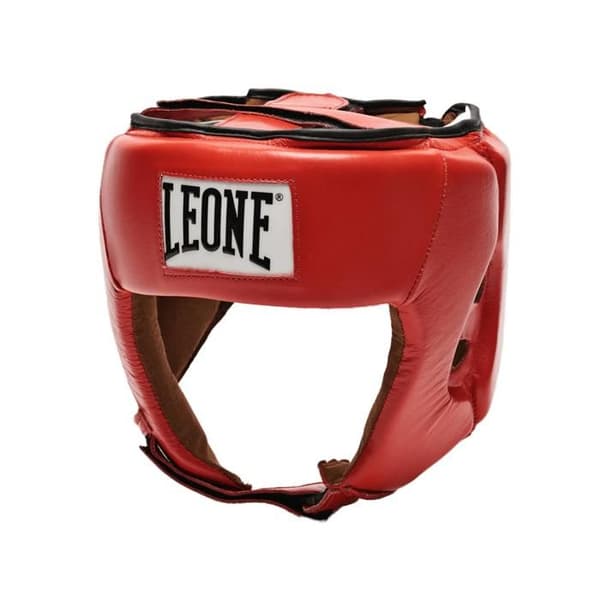 Leone Contest boxningshjälm - röd Röd S