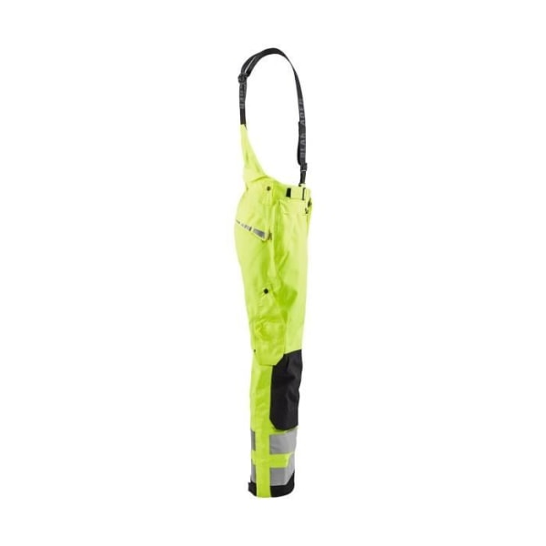 Blaklader High Visibility Hardshell Bib Arbetsbyxor Neongult/svart 48