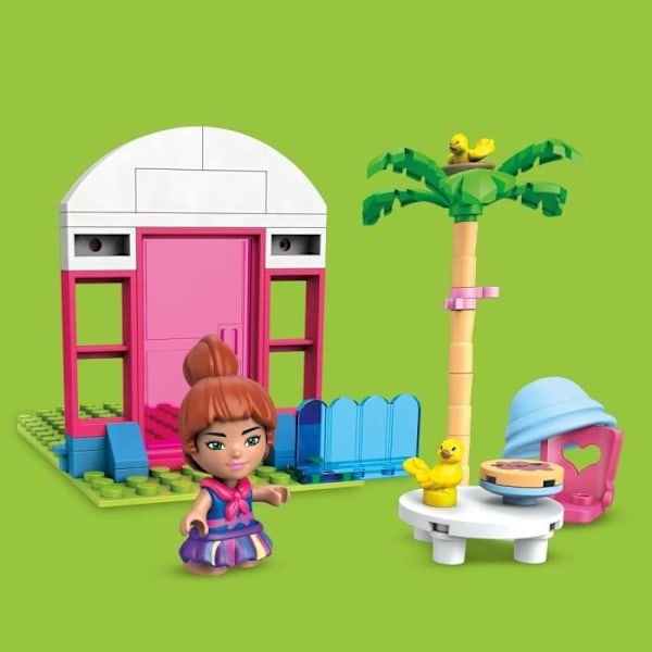 Mega Construx Barbie - Hus i Malibu - Byggstenar - Från 5 år