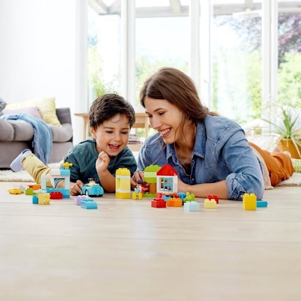 LEGO® 10913 DUPLO Classic Byggsatsen Brick Box med förvaring, pedagogisk leksak för spädbarn från 1 år och uppåt