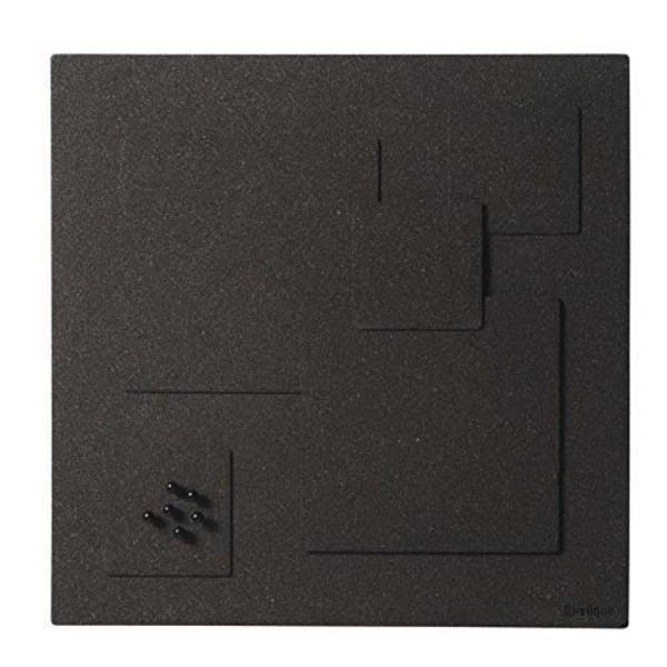Bi-Office Black Squared Cork anslagstavla 45 x 45 cm Svart - WT0332033