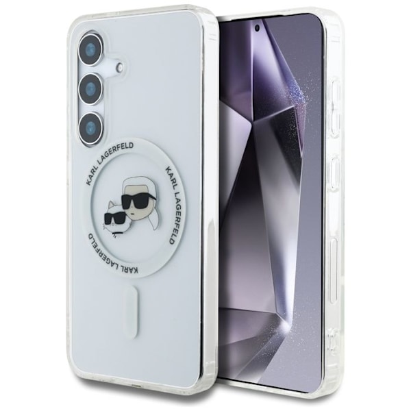 Coque för Samsung Galaxy S25 Plus - Karl Lagerfeld - silver silver-